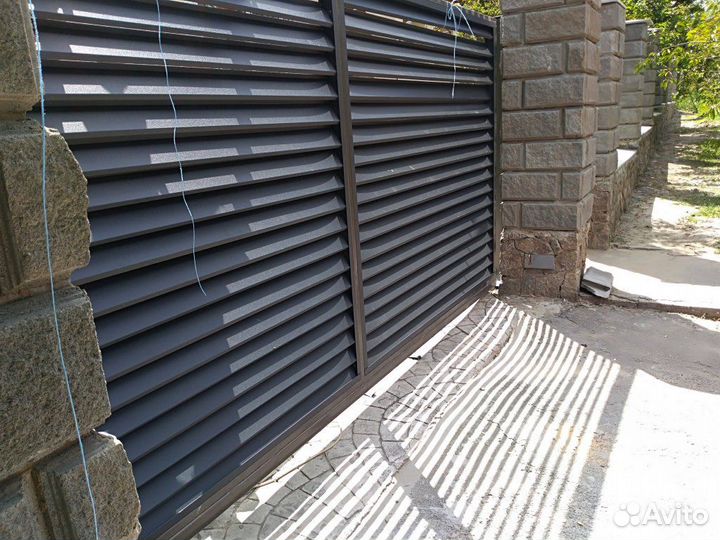 Ворота Откатные под Ключ