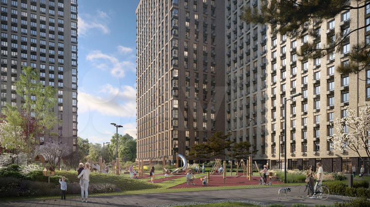 1-к. апартаменты, 33,7 м², 13/23 эт.