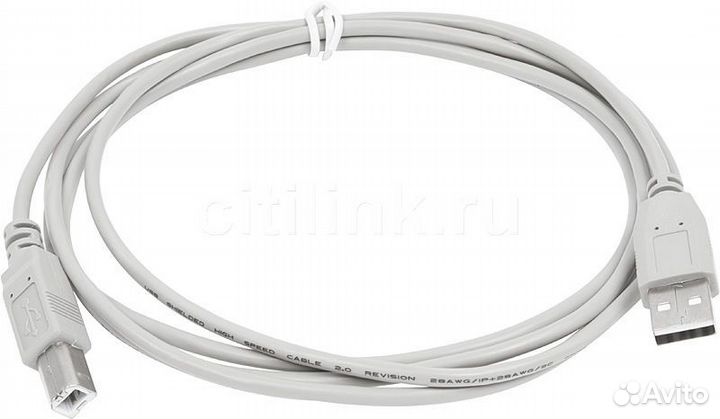 Кабель USB 2.0 Тип A - B High-Speed Cable A-B 1.8