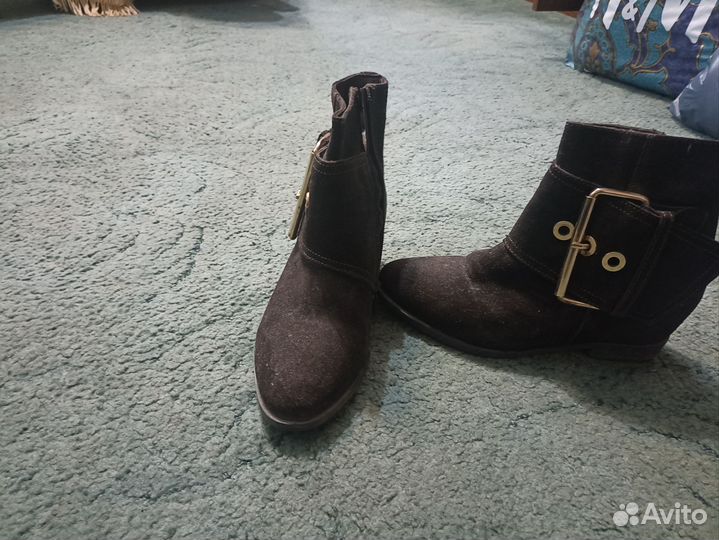 Ботинки зимние, натуральные материалы