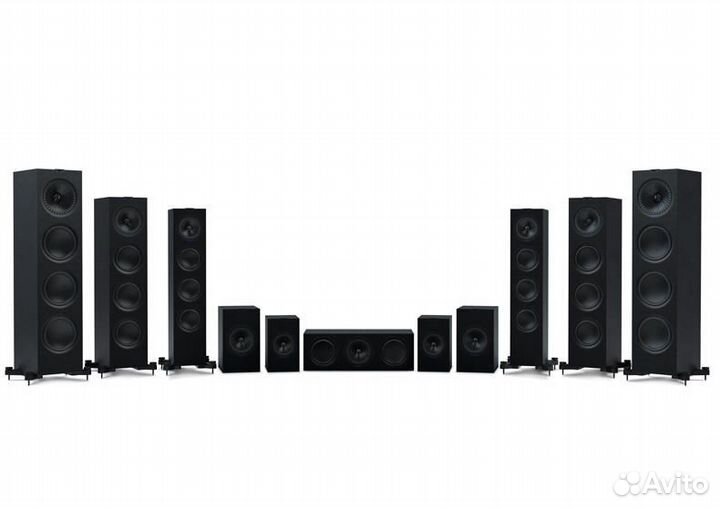 Полочная акустика KEF Q150 Satin Black