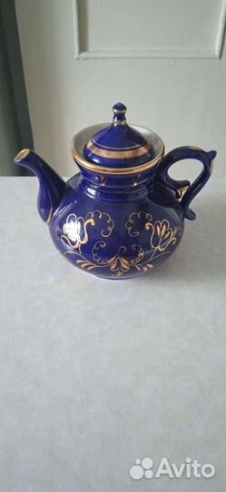 Чайный сервиз СССР и два заварочныйх чайника