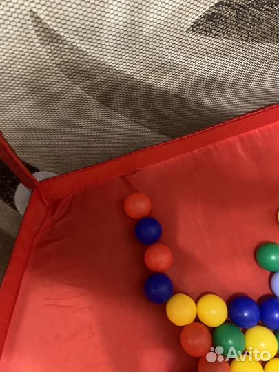 Манеж с шариками