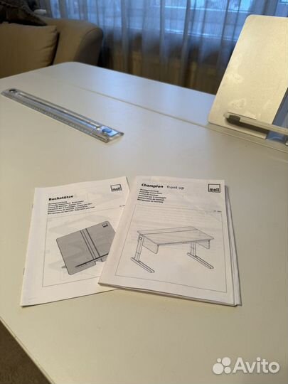 Детская парта Moll Champion front up