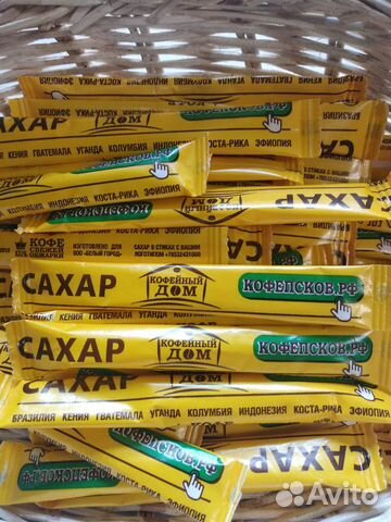Сахар в стиках 5 гр