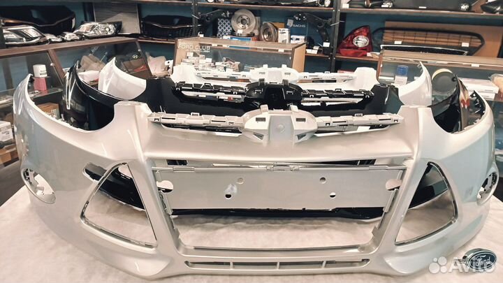 Бампер передний Ford Focus 3 в любой цвет
