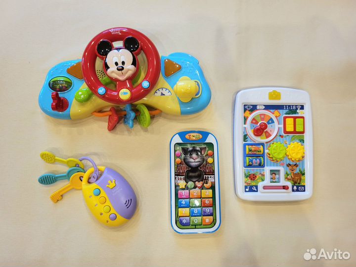 Музыкальные игрушки пакетом