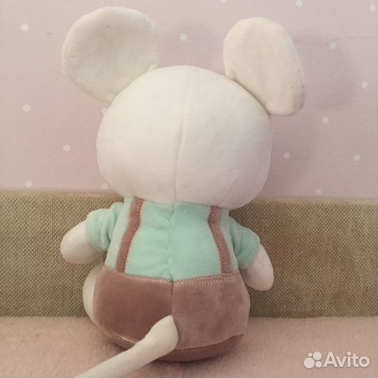 Мышка плюшевая игрушка