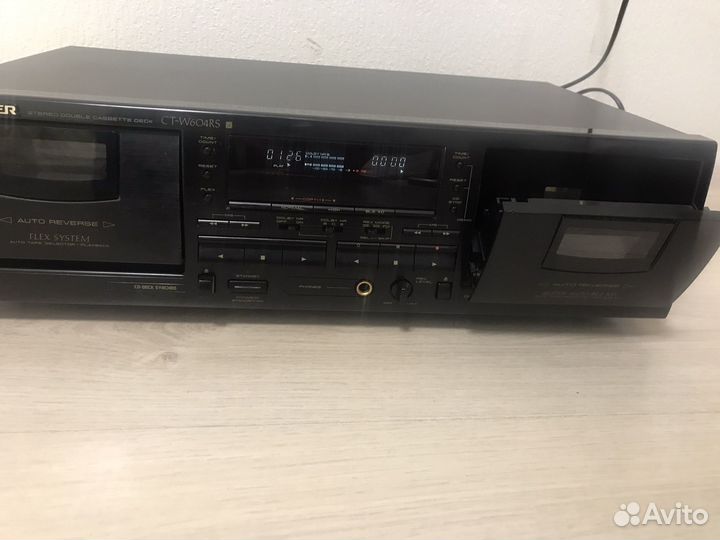 Кассетная дека pioneer CT-W604RS