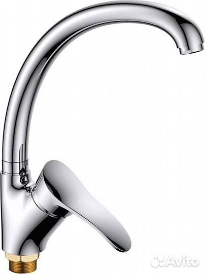 Смеситель для кухни Haiba HB01-2 HB4101-2 хром