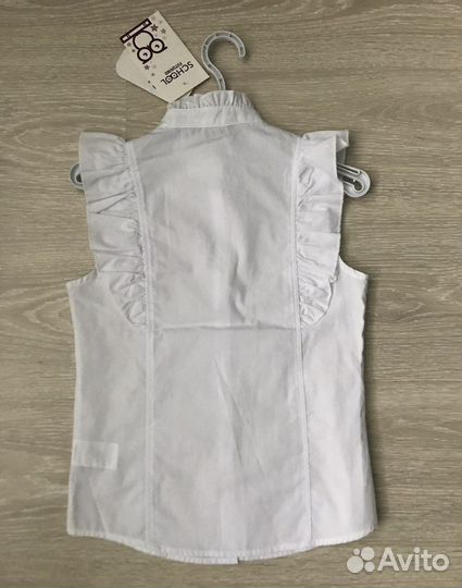 Блузка школьная новая 140