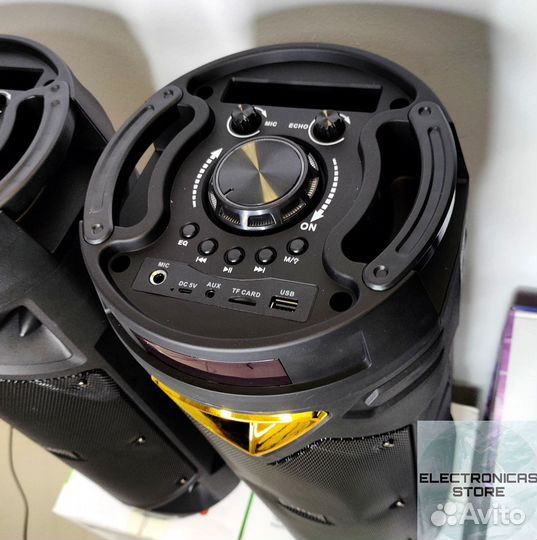 Умная Колонка ZQS-6201 Черная v.9