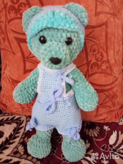 Плюшевый мишка ручной работы
