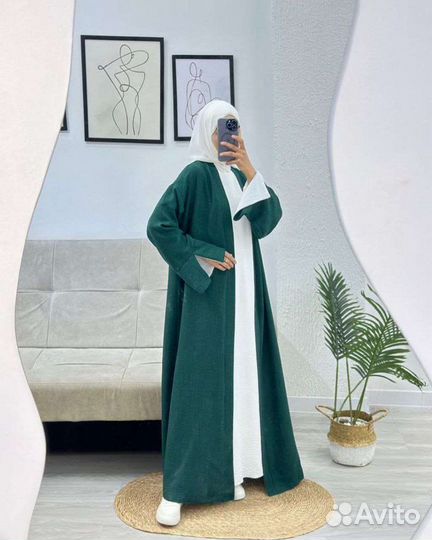 Мусульманское платье двойное