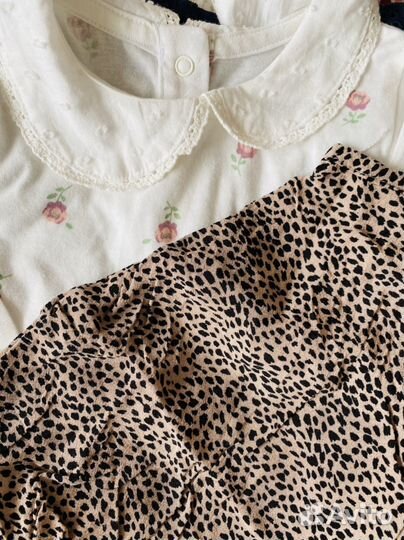 Одежда для девочки пакетом 74 новое бренды