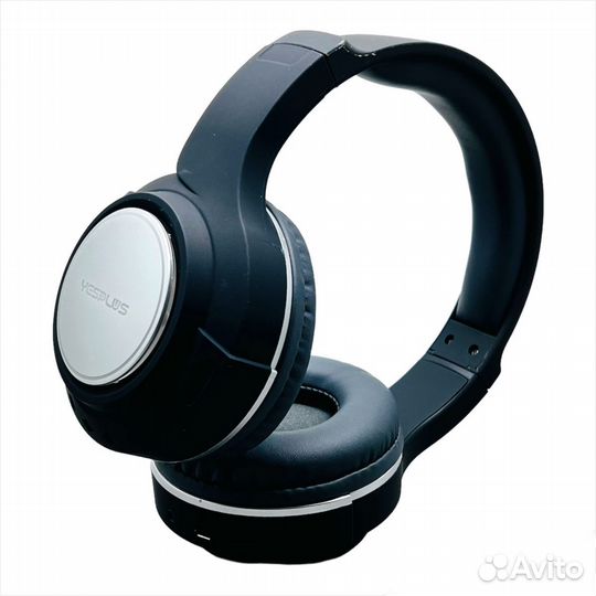 BT гарнитура yesplus YS-512 LED+TF card BK