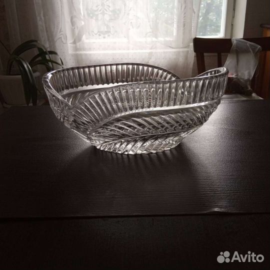 Хрусталь СССР, вазы, салатницы, конфетницы