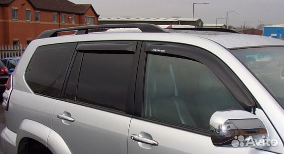 Рейлинги крыши Toyota Land Cruiser Prado FJ120