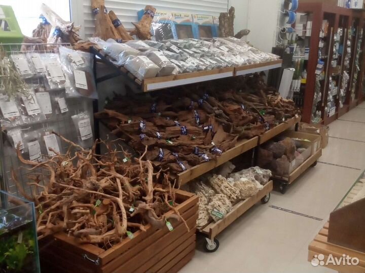 Коряги, камни, грунты для аквариума