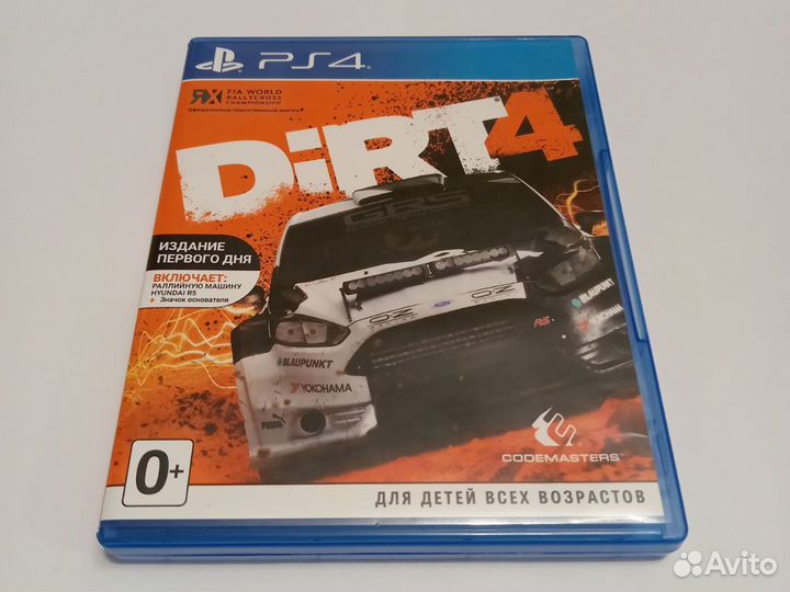 Dirt 4 ps4