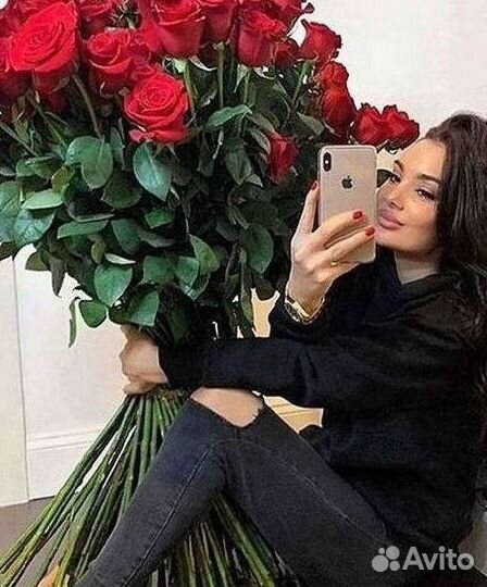 Высокие розы Гигантские розы с доставкой