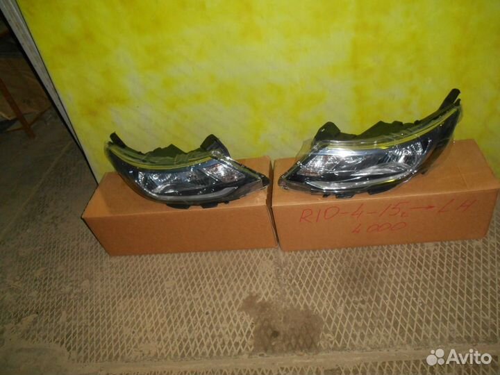 Фара передняя киа рио kia rio