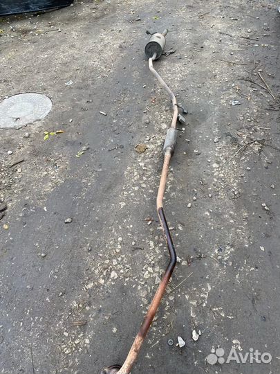 Глушитель в сборе Renault Logan 2