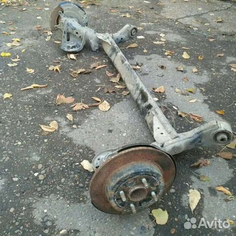 Задняя балка солярис 2013