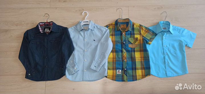 Рубашки для мальчика 4- 5 лет