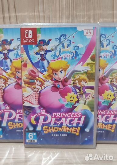 Princess Peach showtime nintendo switch (новые)