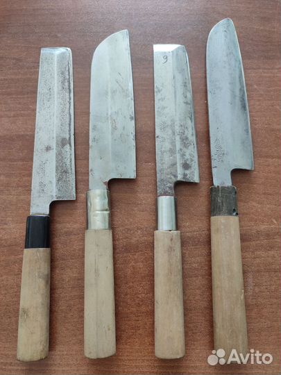 Ножи японские Деба, Усуба, Сантоку