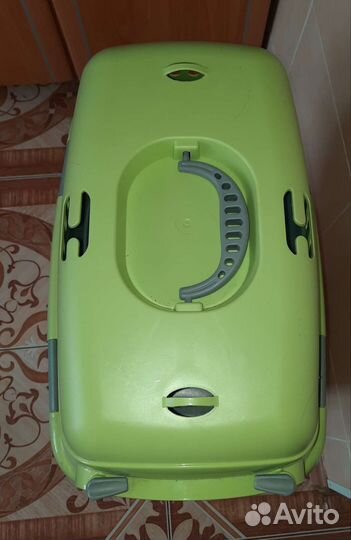 Переноска для кошек пластиковая