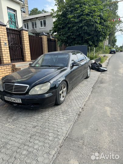 Mercedes w220 в разбор