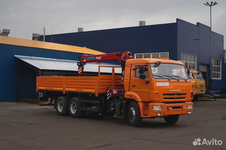 КамАЗ 65115-3094-48 с КМУ, 2023