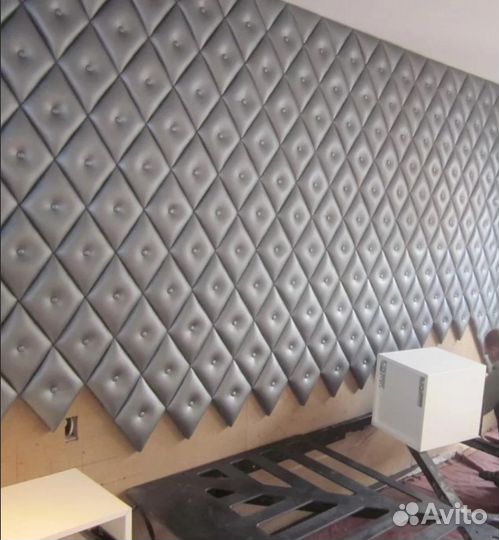 Мягкие стеновые панели Каретная стяжка