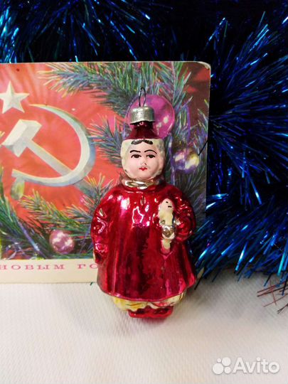 Елочные игрушки СССР