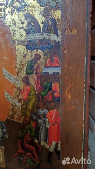 Старинная икона 19 век