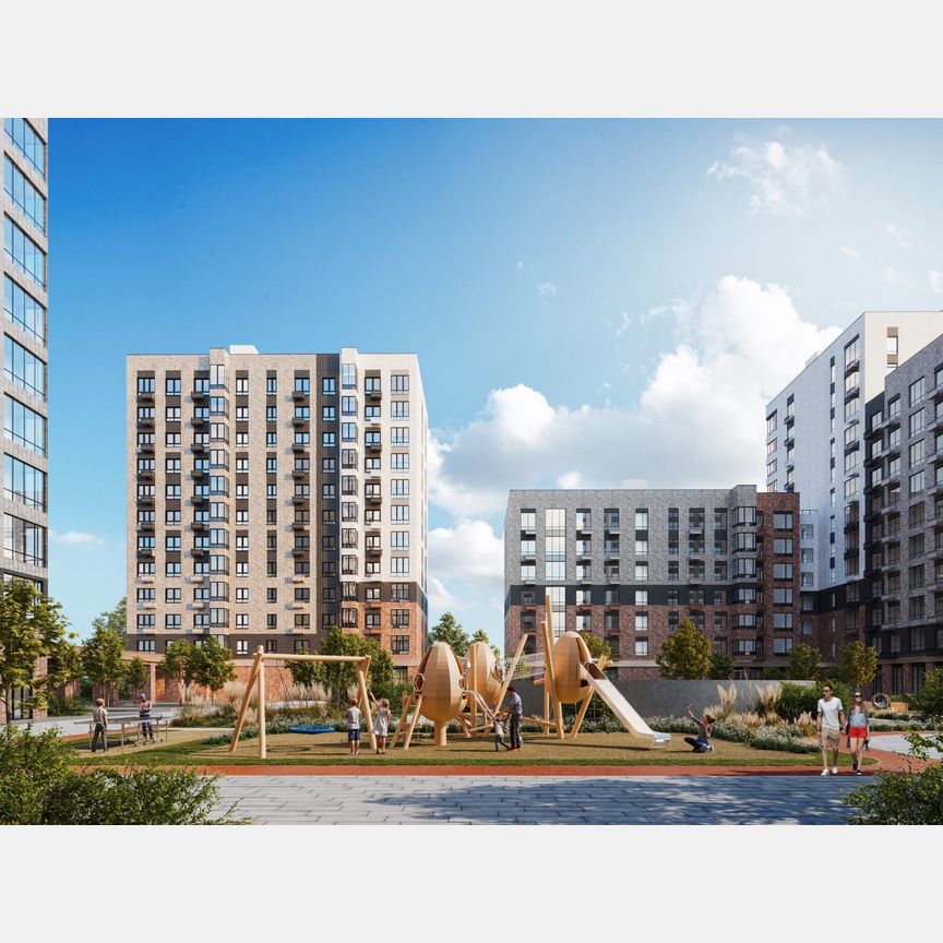 Квартира-студия, 23,4 м², 2/17 эт.