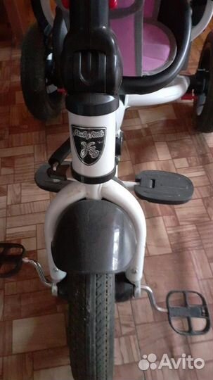 Moby Kids Велосипед детский трехколесный с ручкой