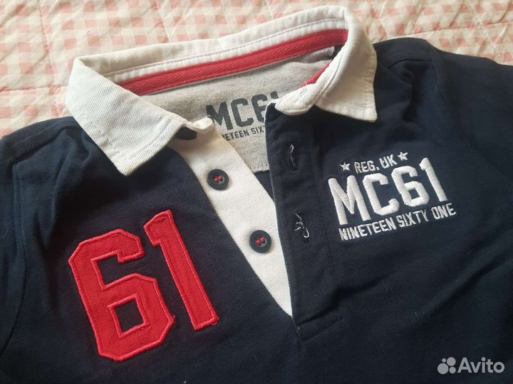 Трикотаж разный, Поло лонгслив mothercare 104