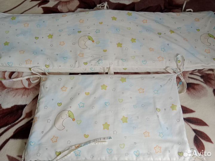 Бортики в детскую кроватку