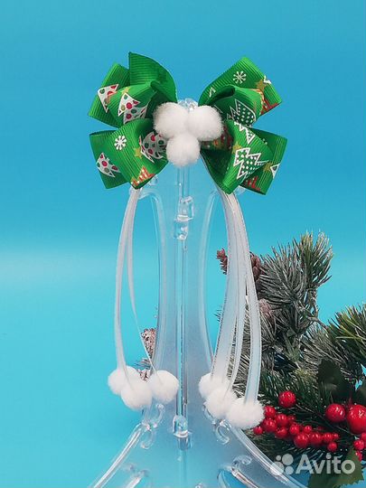 Бантики для волос ручной работы