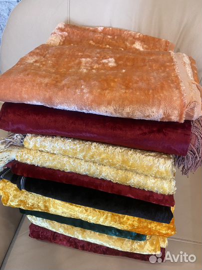 Плюшевая ткань винтаж СССР х/б