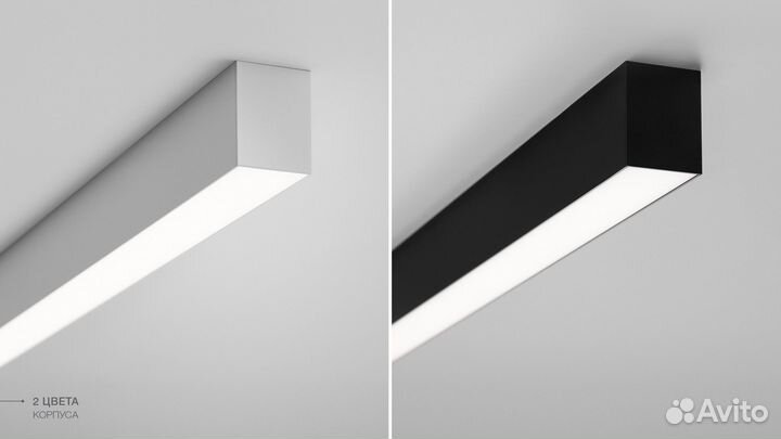 Линейный светильник накладной от производителя