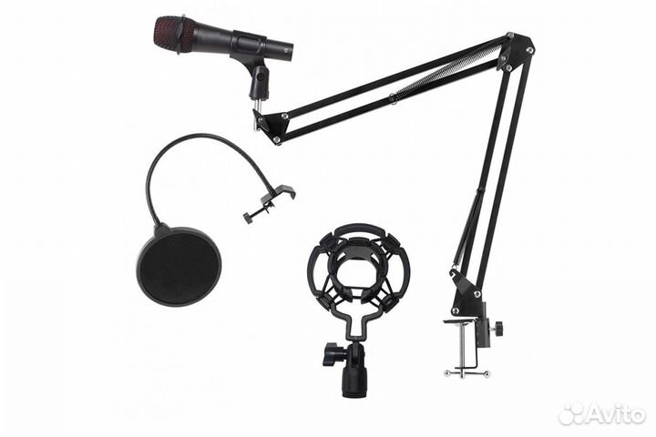 Пантограф для микрофона + паук + поп фильтр