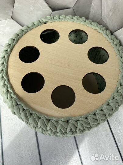 Корзина подставка для яиц на Пасху