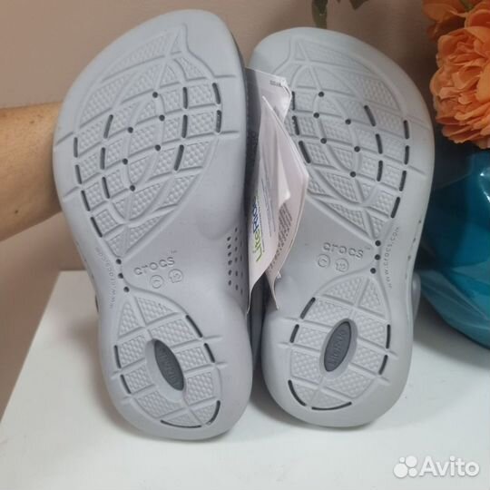 Новые сабо crocs literide c12 28/29 оригинал