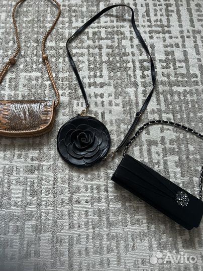 Сумка клатч из натуральной кожи