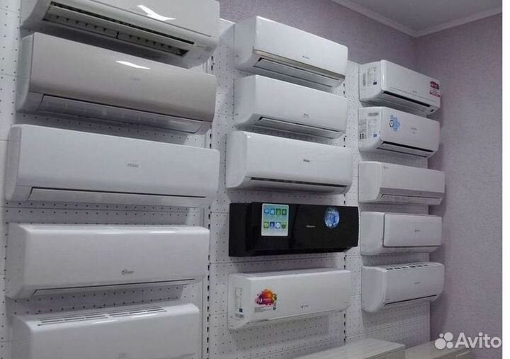 Сплит система с установкой