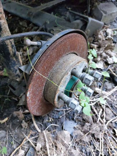 Диск тормозной задний. Skoda Octavia Tour. 2000г